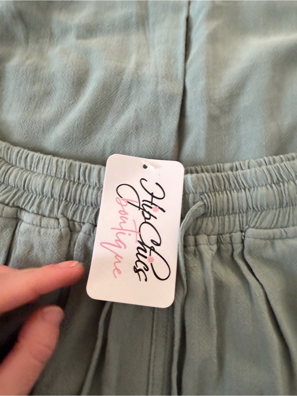 NWT easel jules joggers dusty sage - Picture 4 of 8